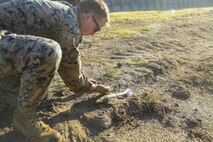 The 8th ESB Marines conducted the range in order to improve their confidence and ability to perform low-order demolition.