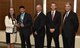 Dr. James Masters (second from left), NAS Model & Simulation engineer, receives the Science and Technology Professional of the Year Award from NAS General Manager Cynthia Rivera during the National Aerospace Solutions 2017 Salute to Excellence Annual Awards Banquet held Nov. 16 at the Arnold Lakeside Center, Arnold AFB. Also pictured is NAS Deputy General Manager Doug Pearson, NAS Integrated Resources Director Ben Souther and NAS Test and Sustainment Engineering Manager Jeff Henderson. (U.S. Air Force photo/Rick Goodfriend)