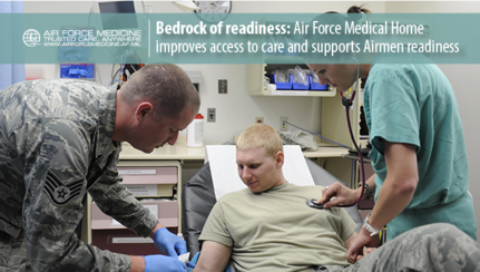 Bedrock of readiness: Air Force Medical Home improves access to care and supports Airmen readiness
