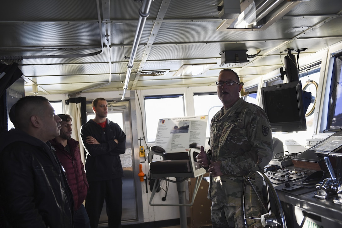 U.S. service members got a visit from Ultimate Fighting Championship fighters, co-founder and MMAjunkie Radio hosts during the MMA Legends Tour at Joint Base Langley-Eustis, Va., Nov. 30 through Dec. 2, 2017.