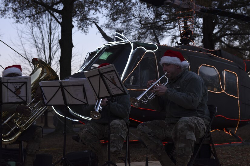Children and adults alike gathered at Seay Plaza for the 62nd Annual Holiday Tree Lighting celebration at Joint Base Langley-Eustis, Va., Dec. 1, 2017.