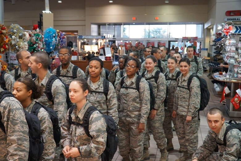 JBSALackland Exchange Spreads Holiday Cheer to 3,800 Basic Military