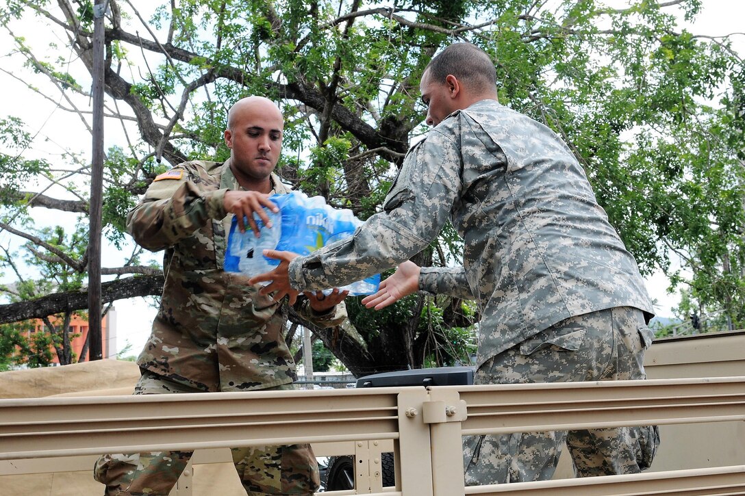 Soldiers deliver needed supplies