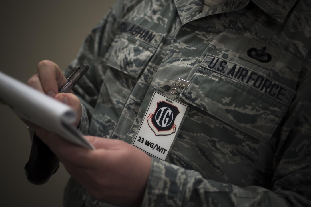 The 23d Wing is testing its ability to prepare, deploy and execute their mission at a moment’s notice this week, Dec. 4 -7 with its first Phase 1, Phase 2 exercise in several years, at Moody Air Force Base, Ga. The week-long exercise will test operations, maintenance and logistics while demonstrating the 23d Wings ability to rapidly deploy to meet the needs of combatant commanders. (U.S. Air Force photo by Andrea Jenkins)