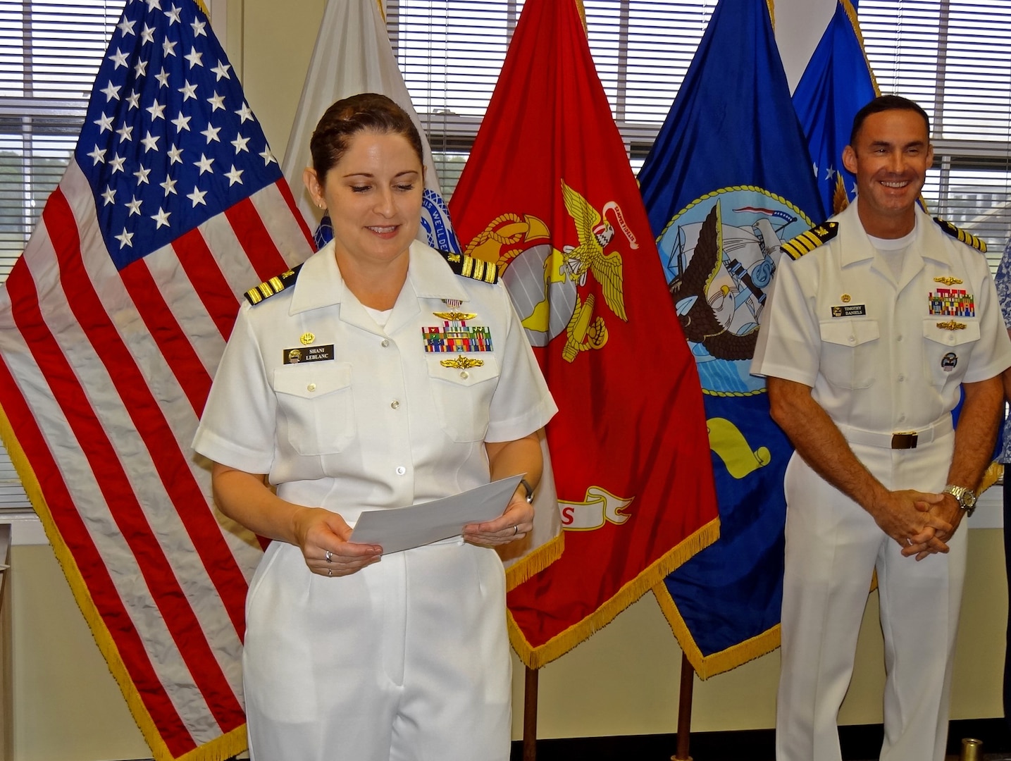 Naval Supply Corps officer takes command of DLA Troop Support Pacific