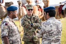 Qatar Emiri Air Force hosts a cultural exchange for coalition partners and families