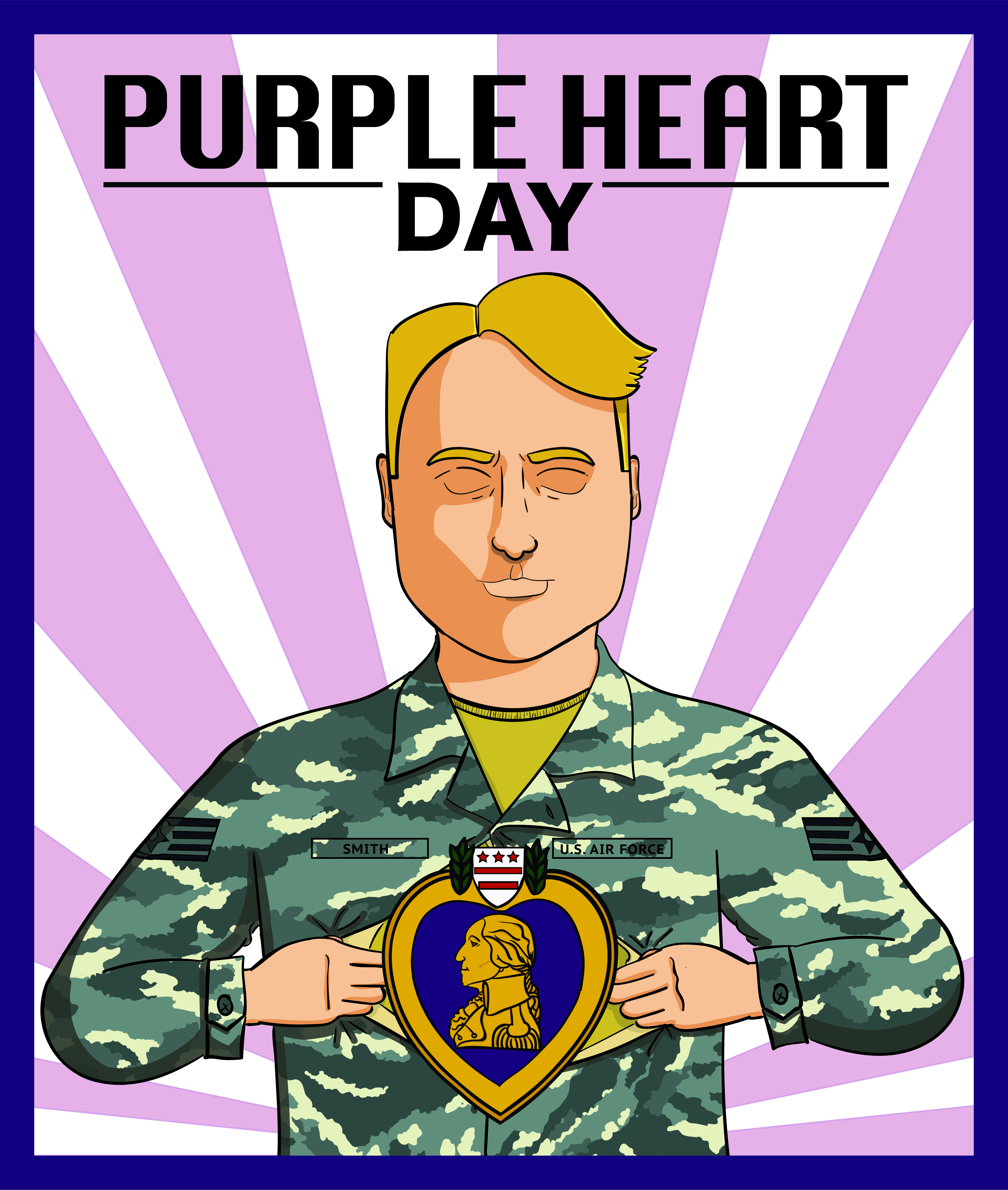 Purple Heart Day, image size:4912x5799