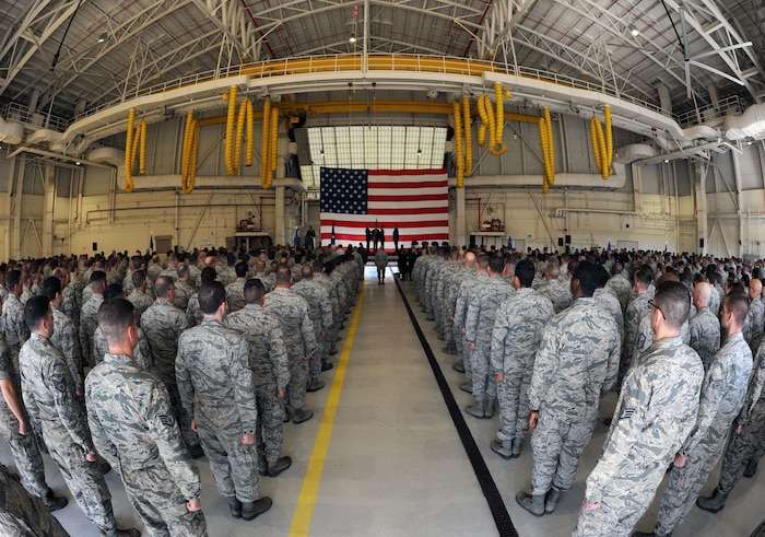 136 AW Change of Command