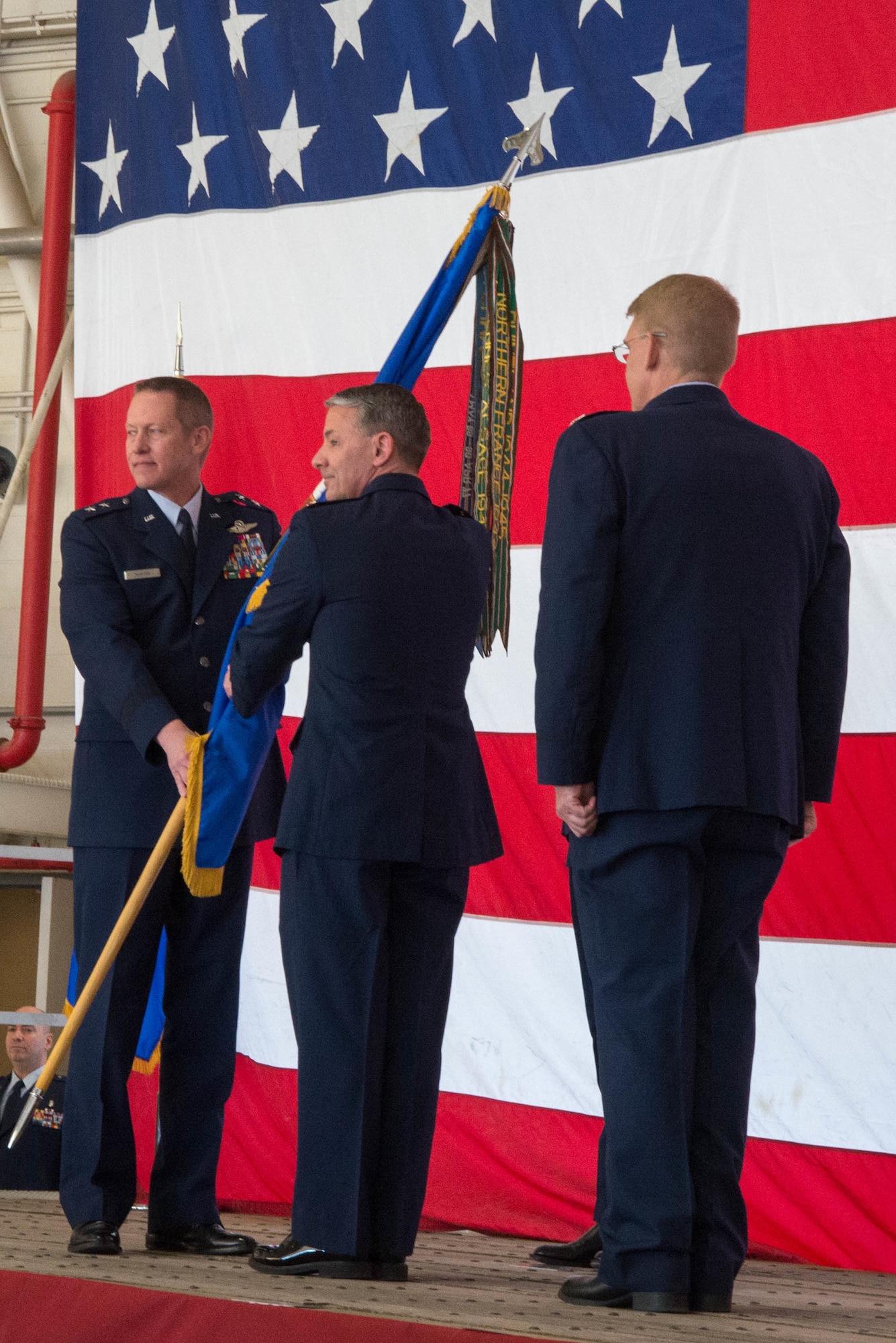 136 AW Change of Command