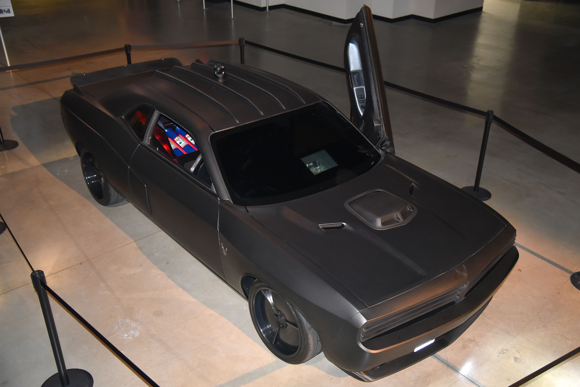 DAYTON, Ohio -- The Air Force’s customized Vapor Special Ops Supercar on display in the museum's third building. (U.S. Air Force photo)