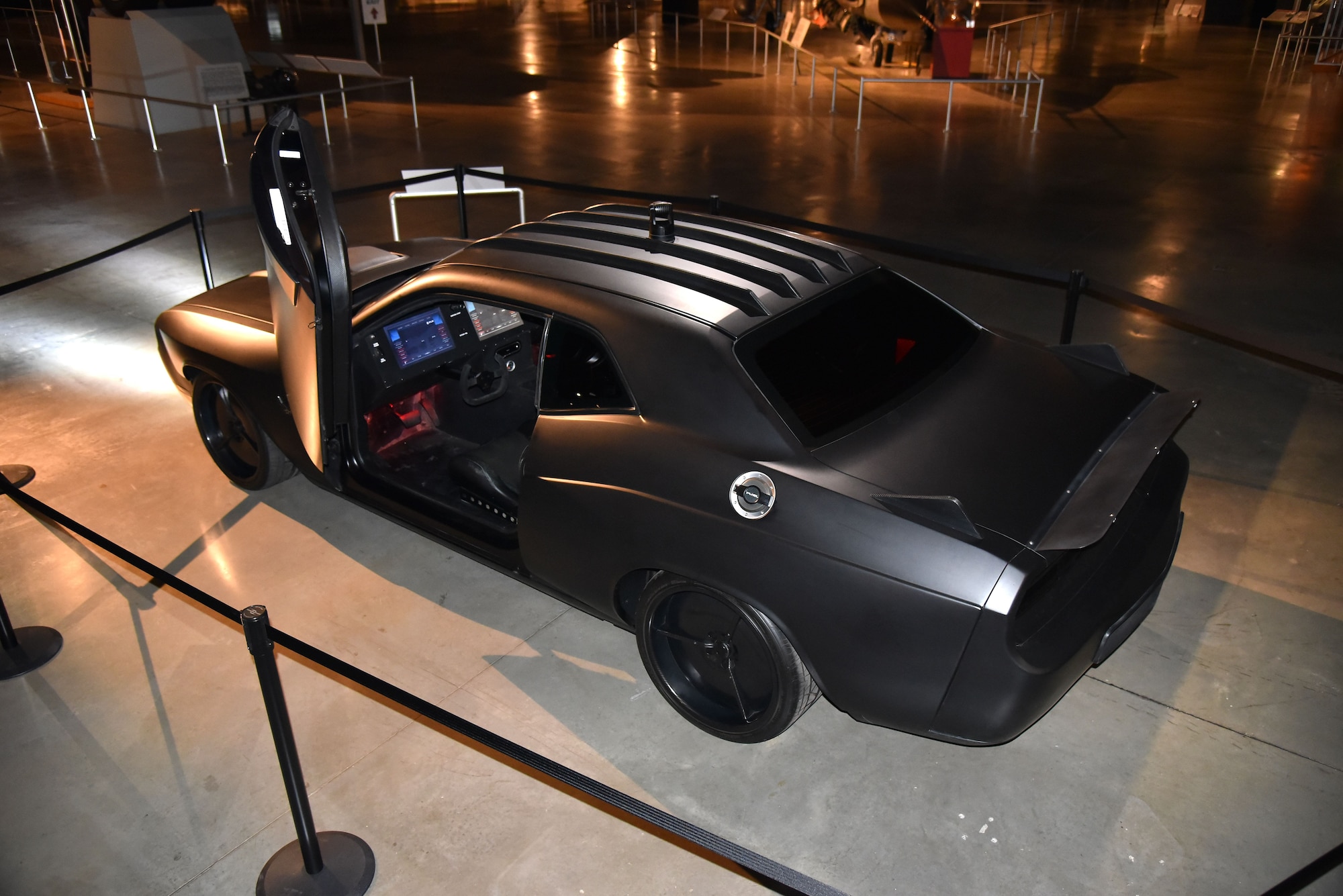 DAYTON, Ohio -- The Air Force’s customized Vapor Special Ops Supercar on display in the museum's third building. (U.S. Air Force photo)