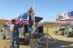 Cal City VFW post refreshes flag at flying wing crash site