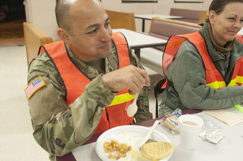 Food services provides sustainment for Operation Toy Drop