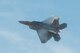 U.S. Air Force Maj. Paul Lopez, F-22 Raptor Demonstration Team pilot, performs an aerial combat capability demonstration at Shaw Air Force Base, S.C., Nov. 30, 2017. Lopez performed the demonstration, which was open to Team Shaw members, as part of the process to become a certified aerial demonstration pilot. (U.S. Air Force photo by Staff Sgt. Zade Vadnais)