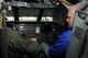 Eric Hipple, former Detroit Lions quarterback, tours a static B-52H Stratofortress at Minot Air Force Base, N.D., Nov. 28, 2017. After a decade-long football career, Hipple has committed himself to educating various military units, corporations and schools about mental health issues. (U.S. Air Force photo by Airman 1st Class Jessica Weissman)