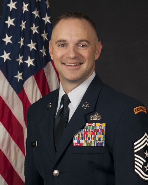 Chief Master Sergeant Jamie M. Augér is the 432d Wing and 432d Air Expeditionary Wing Command Chief Master Sergeant, Creech Air Force Base, Nevada.