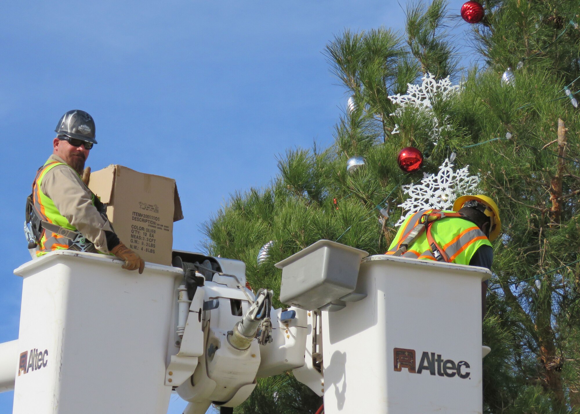 412th CES supports Winterfest 2017