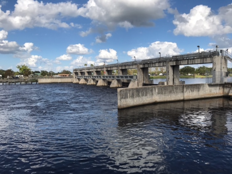 Water Releases at W.P. Franklin Lock and Dam near Fort Myers
