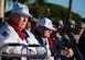 Retired Air Force Col. Andrew Kowalski and Tech. Sgt. Durward Swanson, survivors of the 1941 attack on Hickam Field, attend the 15th Wing’s Remembrance Ceremony, Joint Base Pearl Harbor-Hickam, Hawaii, Dec. 7, 2017. The 15th Wing sponsored the ceremony to remember the 76th anniversary of the attacks that claimed the lives of 189 Army Air Corps Airmen and civilians and injured 303 others. (U.S. Air Force photo by Tech. Sgt. Heather Redman)