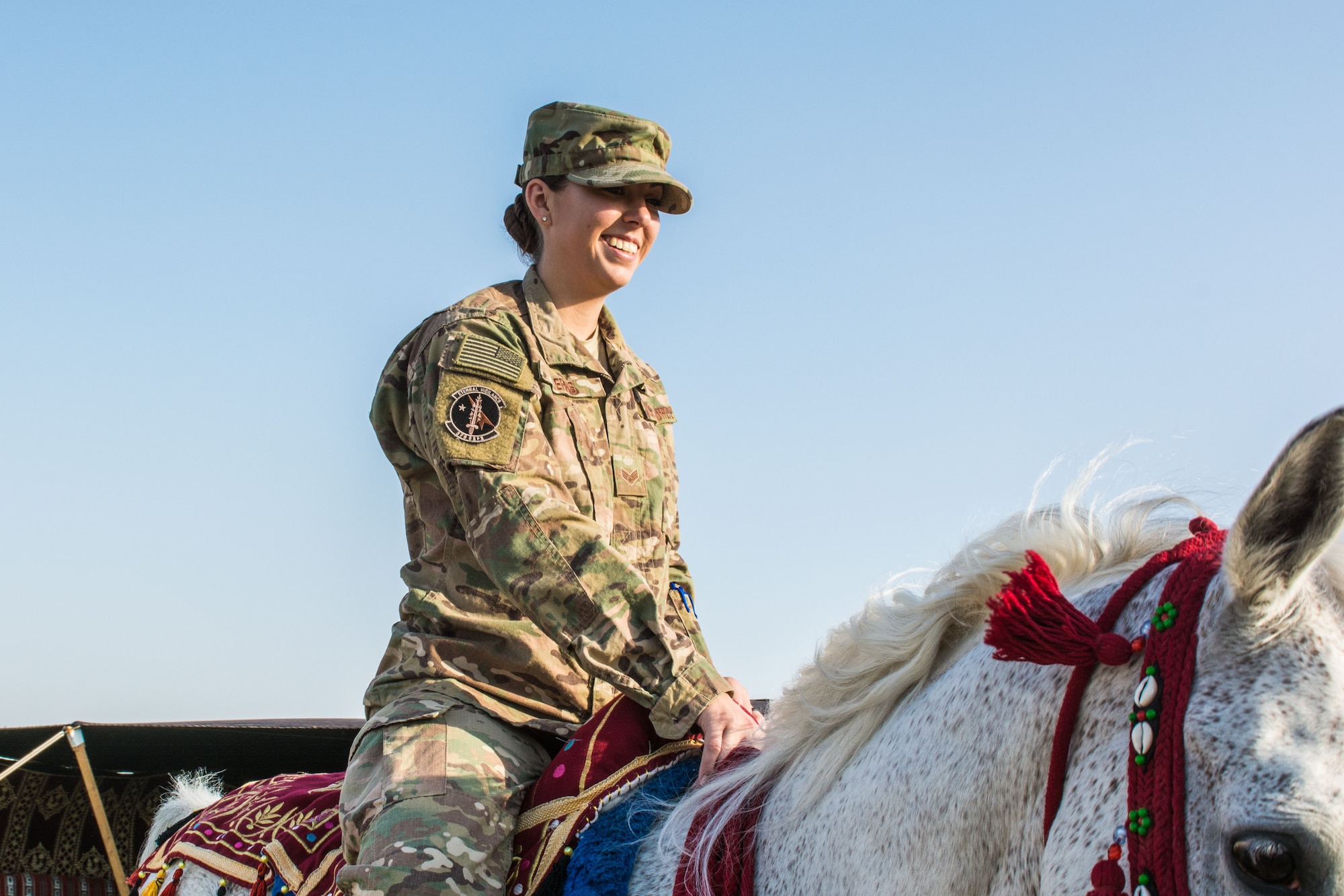 Qatar Emiri Air Force hosts a family cultural exchange for coalition partners