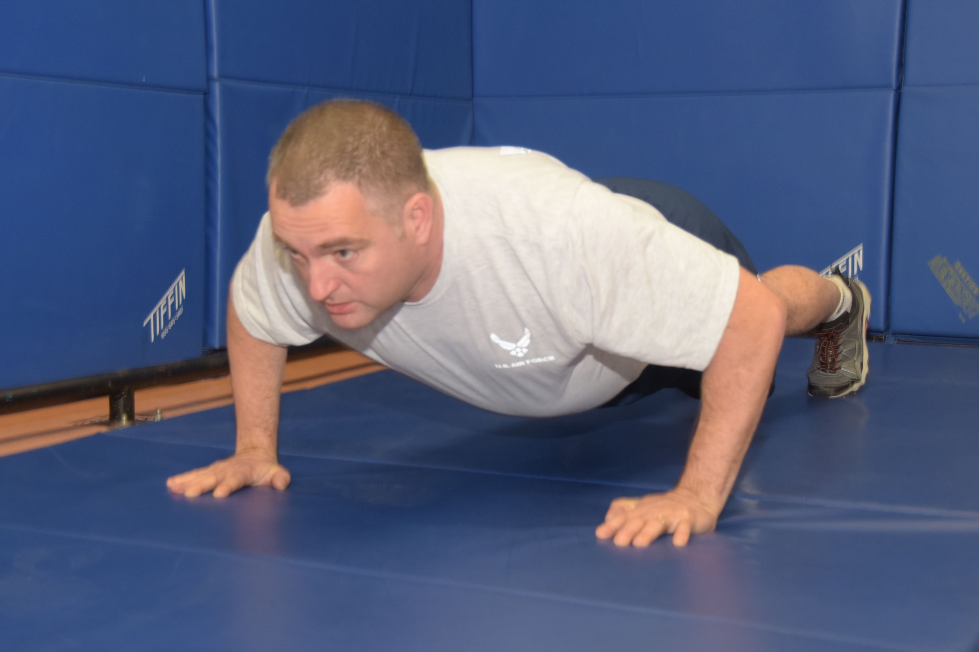 Airman reclaims fitness after PT fail