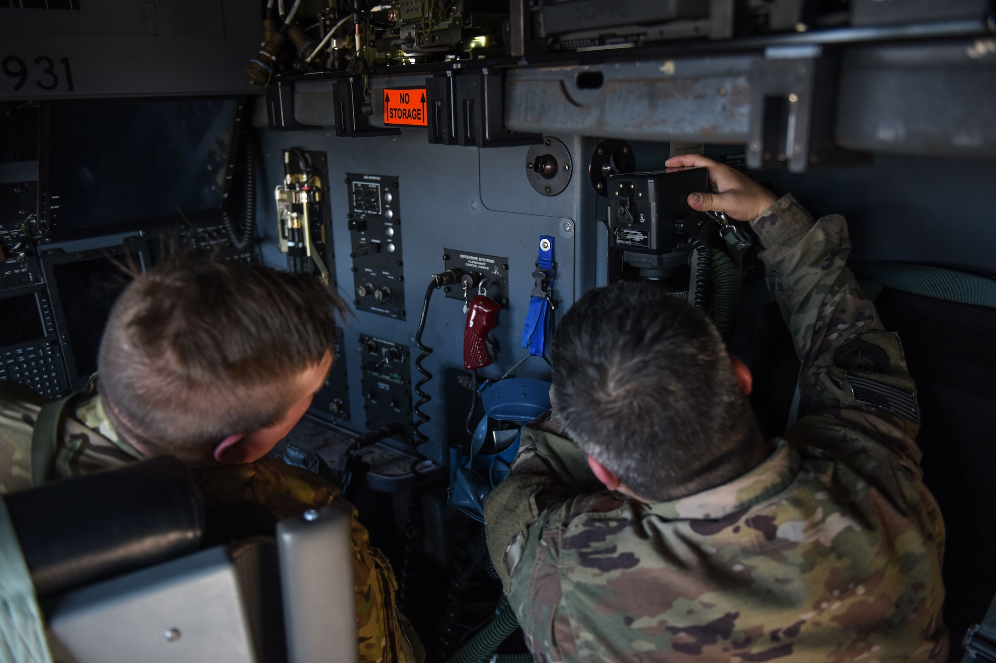 193rd Special Operations Squadron conducts in-flight Aircrew Eye Respiratory Protection training.