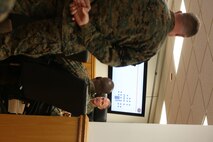 NAVAL SUPPORT FACILITY INDIAN HEAD, Md. – Lt. Gen. Mark A. Brilakis, Commander of U.S. Marine Corps Forces Command, MARFORCOM, received a tour of Naval Support Facility Indian Head and Annex Stump Neck during his visit with MARFORCOM subordinate element Chemical Biological Incident Response Force, CBIRF, Nov. 30, 2017. During his visit he received briefs from CBIRF command staff, toured facilities used by CBIRF, talked to CBIRF Marines and Sailors, and received a demonstration of the response force’s capabilities in case of a crisis. (Official USMC Photos by Staff Sgt. Santiago G. Colon Jr.)