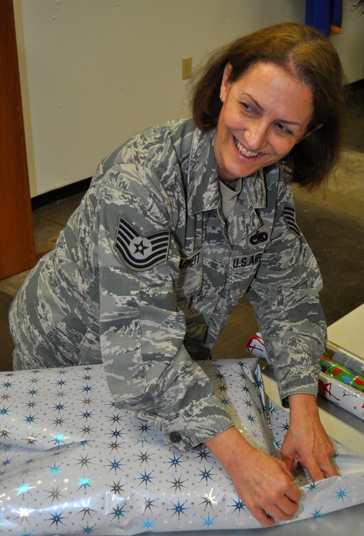 Over 100 presents were given for the sponsored families by 433rd AW Citizen Airmen and donations valued at more than $2,000.