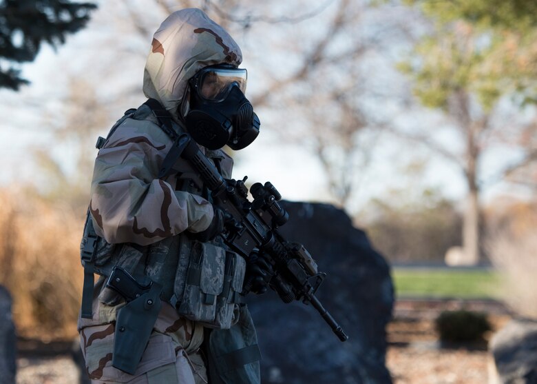 The base participated in a week-long exercise to train for potential real world contingencies.