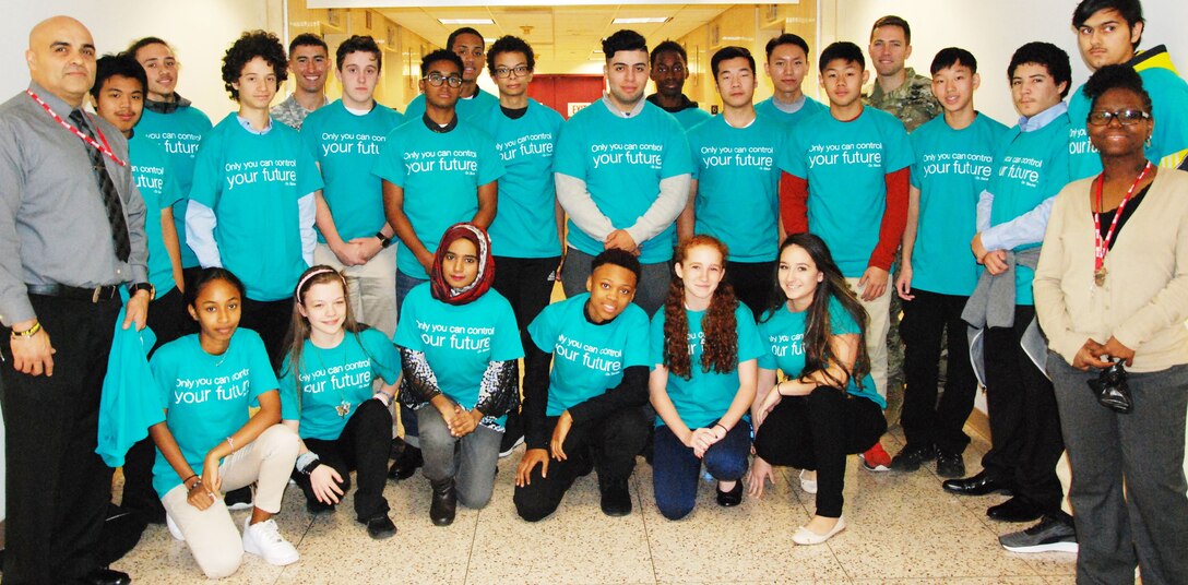 New York City high school students recently attended a Career Day about science and engineering careers.