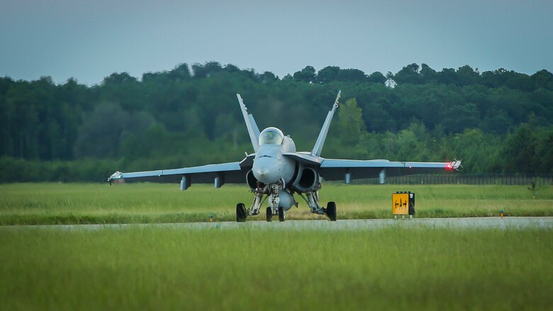 Marine Fighter Attack Squadron 312 conduct night operations aboard Marine Corps Air Station Beaufort, July 20.   The squadrons of Marine Aircraft Group 31 conduct day and night operations to maintain operational readiness 365 days a year.