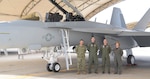 Defense Contract Management Agency Boeing St Louis recently delivered its 150th EA-18G Growler aircraft to Air Test and Evaluation Squadron Three One, known as VX-31, to Naval Air Weapons Station China Lake, Calif.