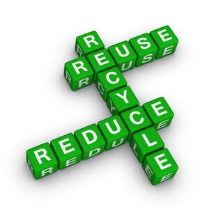 reduce, reuse and recycle