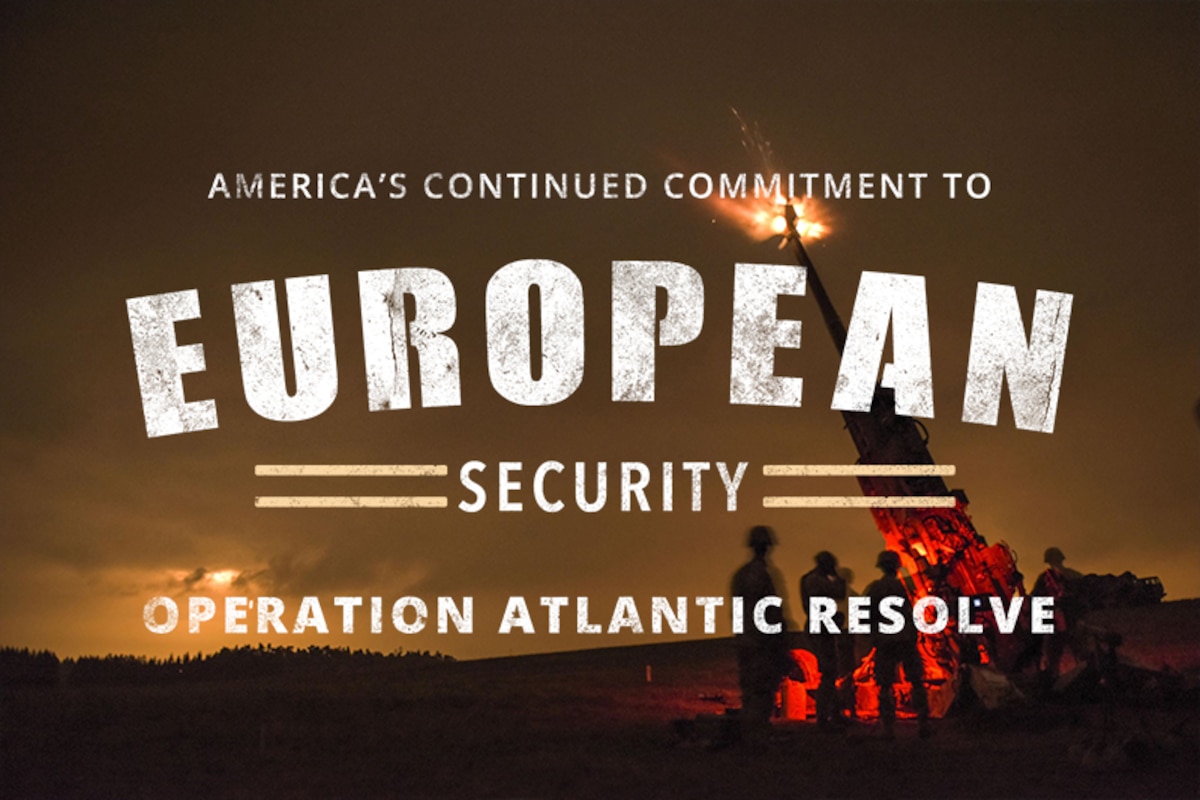 The United States is demonstrating to NATO allies and the world its continued commitment to peace, security and stability in Europe.