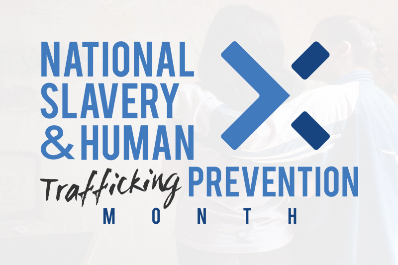 Human Trafficking Awareness Month
