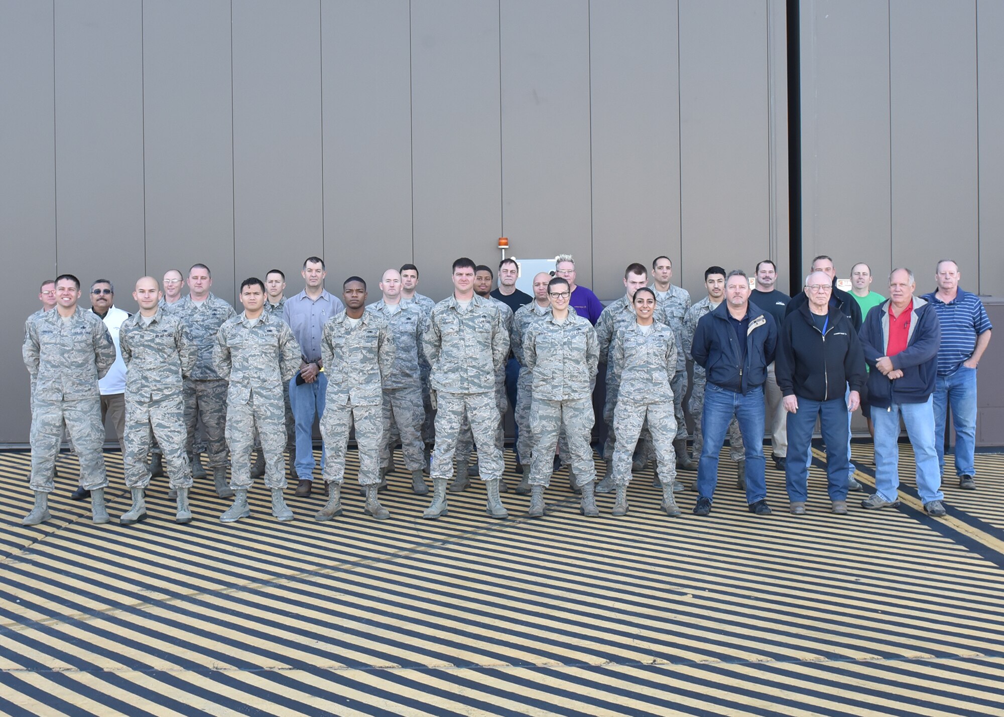 Group photo of Airmen.