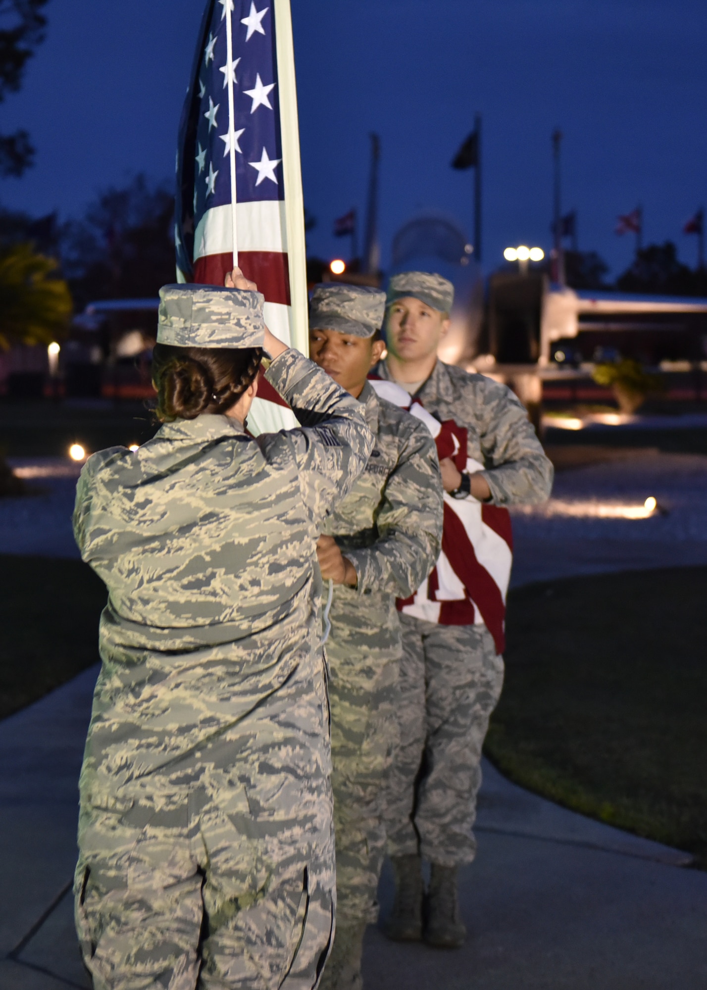 325th CS Holds Retreat Ceremony > Tyndall Air Force Base > Article Display