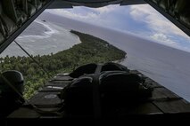 USAF, RAAF, JASDF complete first Operation Christmas Drop 2017 sortie