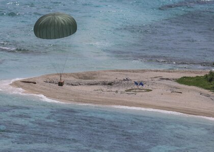 USAF, RAAF, JASDF complete first Operation Christmas Drop 2017 sortie
