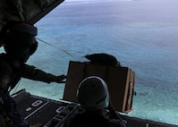 USAF, RAAF, JASDF complete first Operation Christmas Drop 2017 sortie