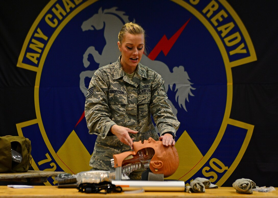 Airmen train, exercise to thrive