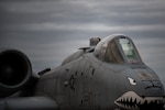 An A-10C Thunderbolt II taxis toward a hot-pit refueling point, Dec. 8, 2017, at Moody Air Force Base, Ga. Team Moody uses this style of refueling to eliminate the need of extra maintenance and to extend pilot’s training time per flight. (U.S. Air Force photo by Senior Airman Daniel Snider)