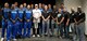Senior Airman Michael Higgins, High Frequency Global Communication System radio operator with the 319th Communications Squadron, second from the back right, poses with the men’s All-Air Force softball team at Fort Sam Houston, Texas. (Courtesy photo)