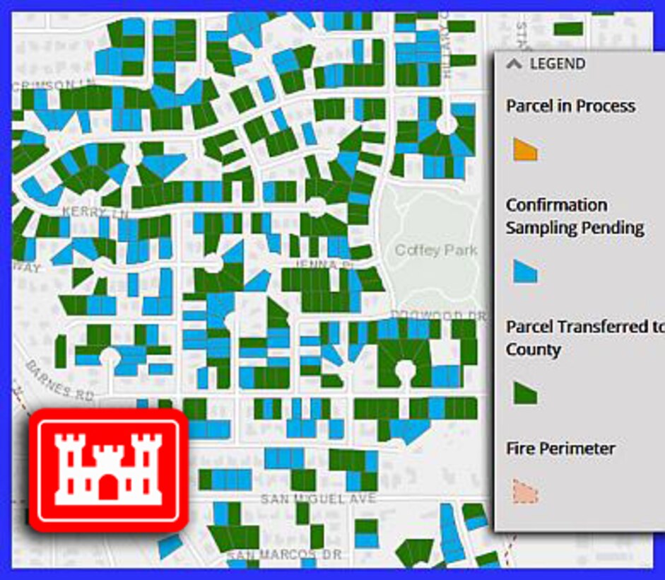 See links below for updated information regarding Corps actions in Northern California, including an interactive map of affected properties that is searchable by street address.