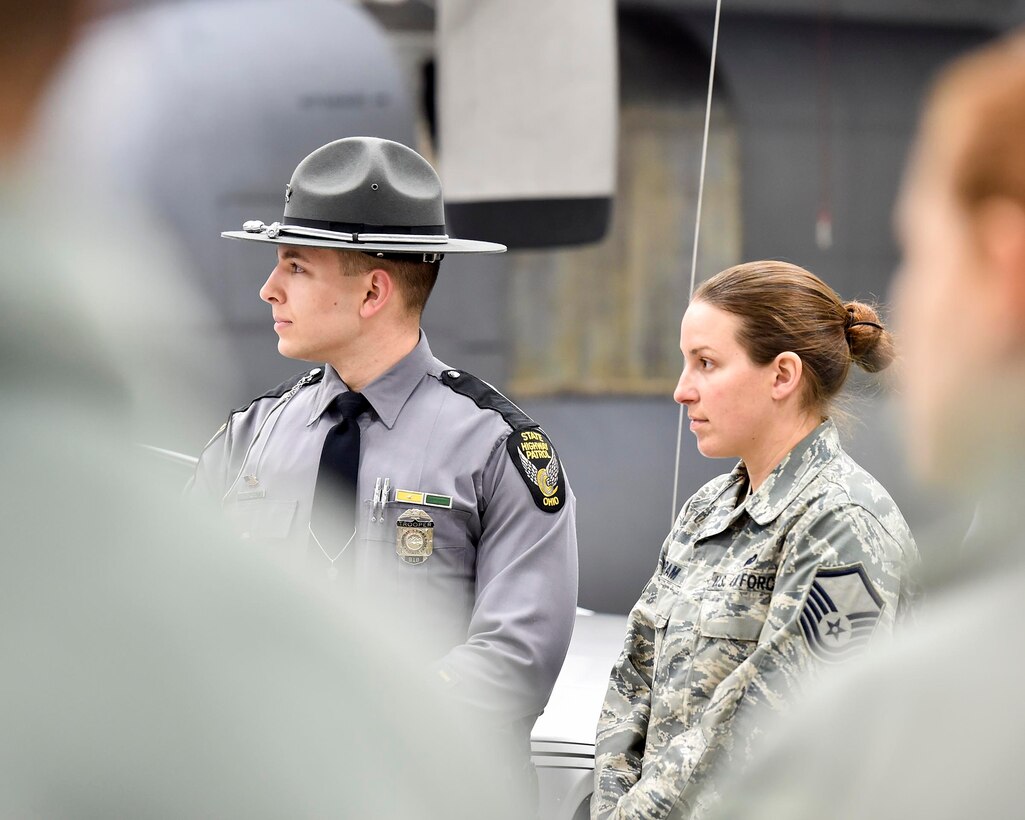 The nose art further signifies the partnership between Youngstown Air Reserve Station with state and local law enforcement agencies.