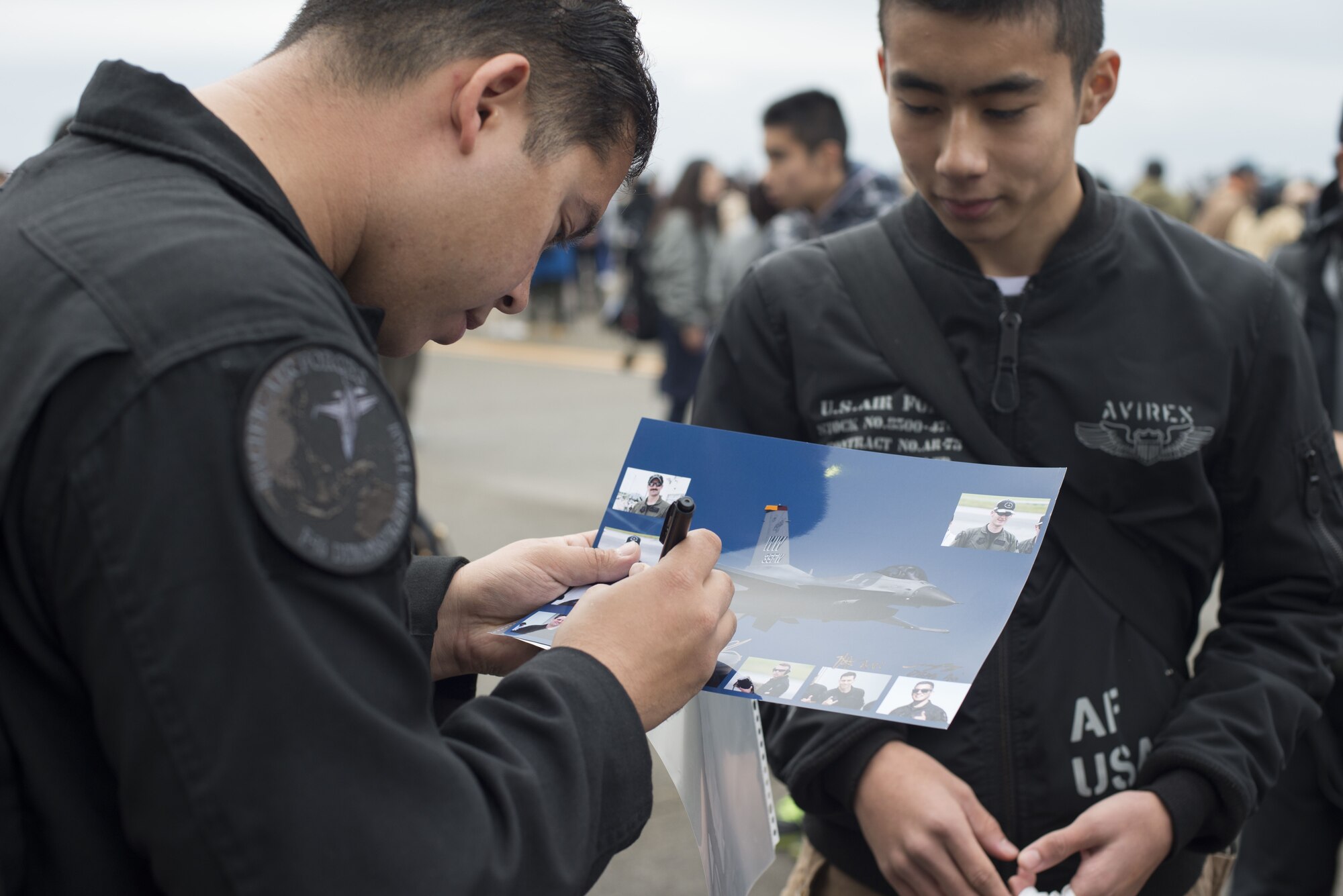 Signing Autographs