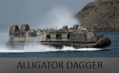 U.S. 5TH FLEET AREA OF OPERATIONS (Dec. 14, 2017) – Naval Amphibious Force, Task Force 51, 5th Marine Expeditionary Brigade (TF 51/5) announced the commencement of a bilateral amphibious combat rehearsal in international waters off the coast of Djibouti, Africa, yesterday.