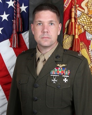 Lieutenant Colonel Ryan A. Cherry > 3rd Marine Aircraft Wing > LeadersView