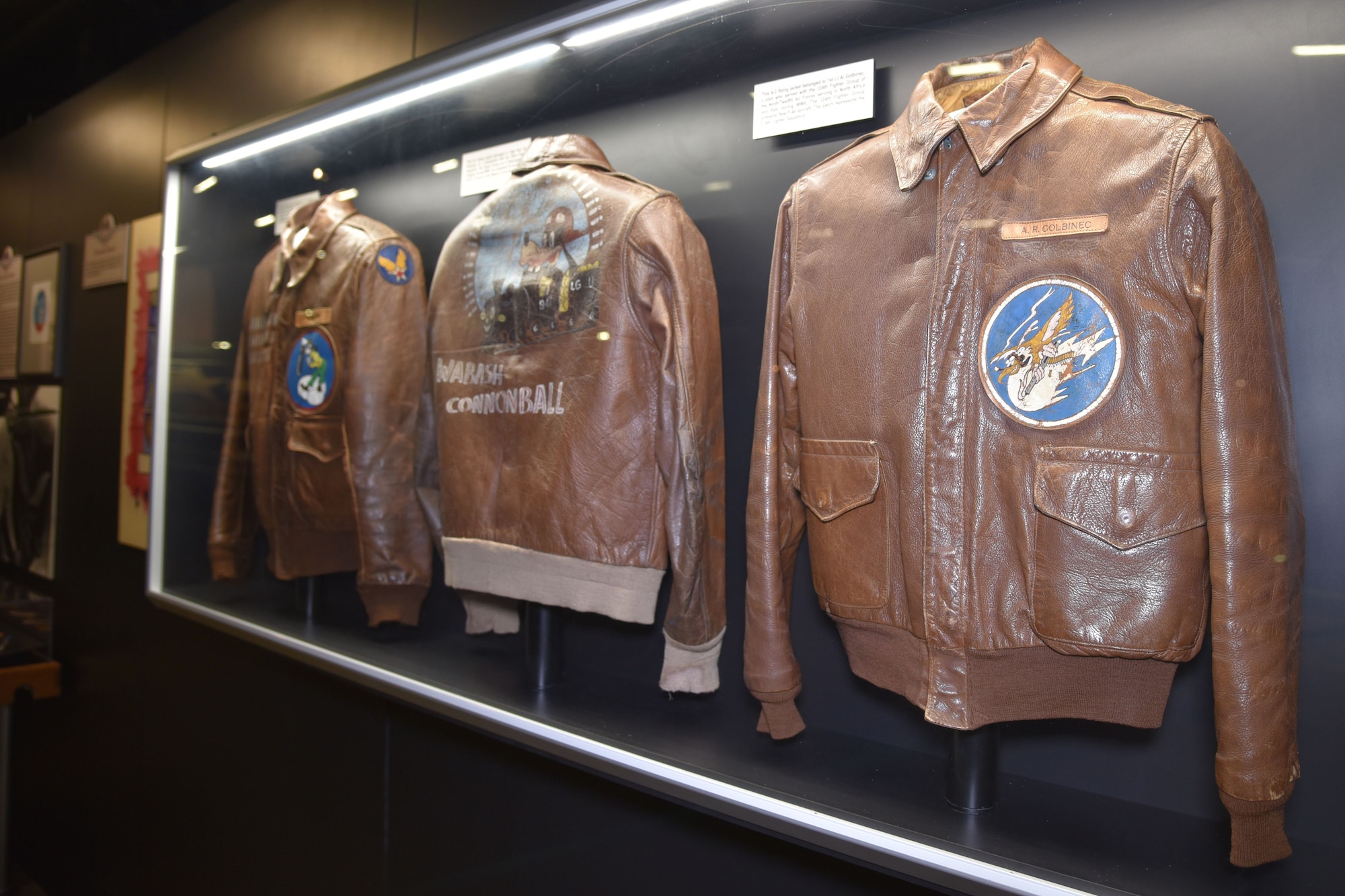 DAYTON, Ohio - The Disney Pins on Wings exhibit in the World War II Gallery at the National Museum of the U.S. Air Force. (U.S. Air Force photo)