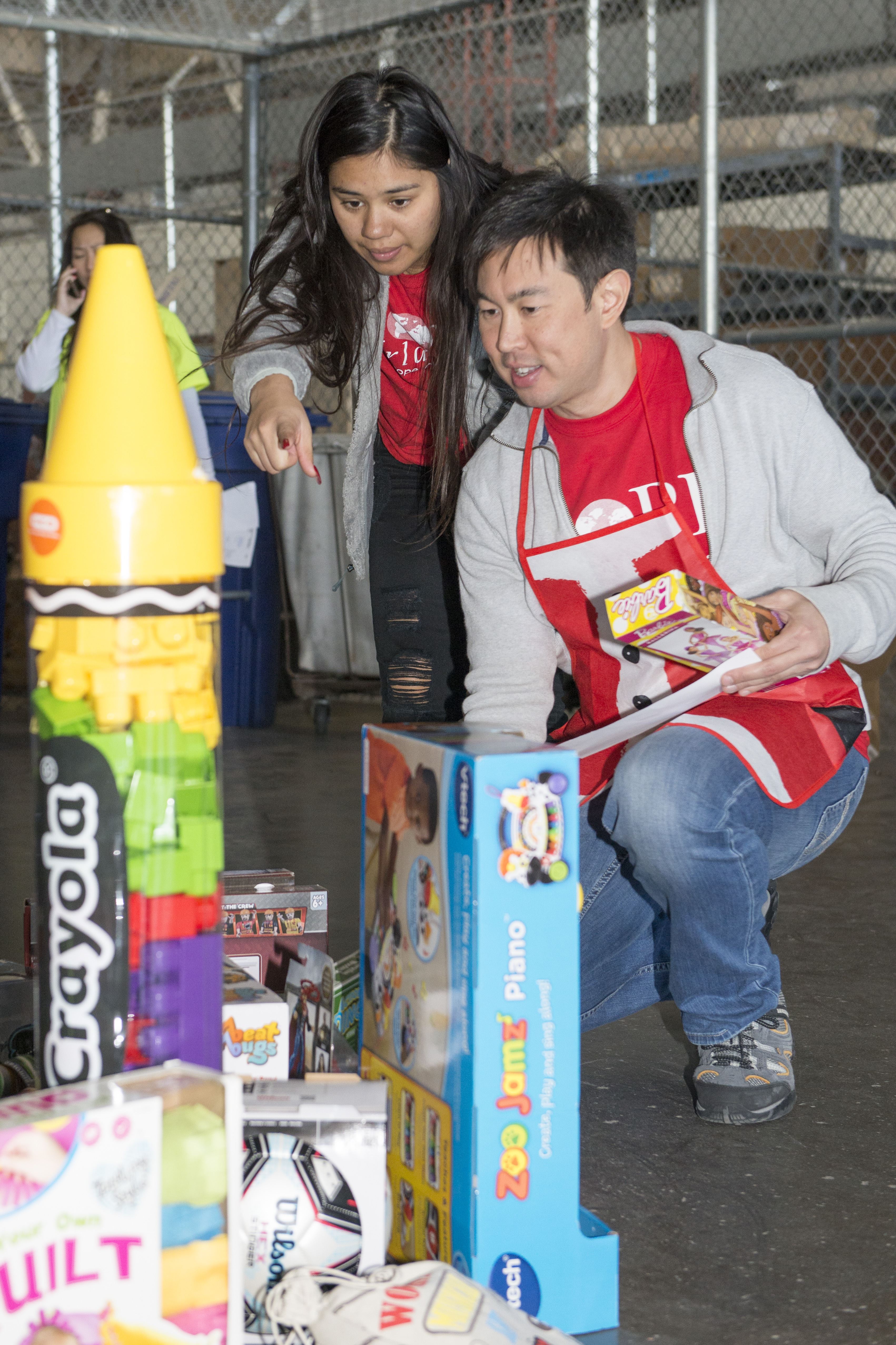 Lots of smiles at the San Antonio Military Children’s Holiday Party